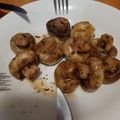 El cooksnap de Cintia Perez cuando hizo Champiñones enteros al ajillo.