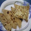 Tarkeshwari Bunkar का कुकस्नैप जब उन्होंने पनीर पराठा (paneer paratha recipe in hindi) बनाया था।