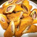Cooksnap Dapur Yusfarisyia semasa beliau membuat Roti sosej goreng simple.