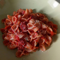 El cooksnap de kityrolan20 cuando hizo Macarrones con chorizo y salsa de tomate.