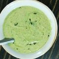 Varsha Dave's cooksnap of when they made કોકોનટ ચટણી (Coconut Chutney Recipe In Gujarati).