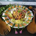 Alpa Pandya's cooksnap of when they made થાઇ ગ્રીન પપૈયા સલાડ (Thai green papaya salad recipe in Gujarati.