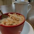 El cooksnap de Cecilia Vargas cuando hizo Avena con leche al microondas light. Arroz con leche falso! en 4 minutos.