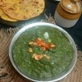 Anjana Sahil Manchanda's cooksnap of when they made सरसों पालक मेथी का साग (sarson palak methi ki saag recipe in Hindi).