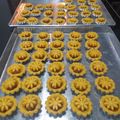 Cooksnap dari Muslimah Ichwan untuk resep 271.Nastar keranjang