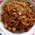 Cooksnap dari Cassalover ( AyuCIMO ) untuk resep Spaghetti goreng #antiribet #berburucelemekemas