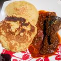 Chef K. Madaks Bakery's cooksnap of when they made Nigerian flat bread (gurasa).