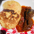 Chef K. Madaks Bakery's cooksnap of when they made Nigerian flat bread (gurasa).
