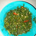 Cooksnap dari Dapur Qonita untuk resep Tumis daun cikur /kencur
