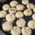 El cooksnap de Fernanda Merlan cuando hizo Cookies (Galletitas con chip).