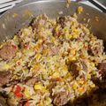 El cooksnap de Roberto Rinaldi cuando hizo Arroz con Chorizo.