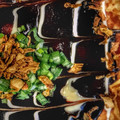 El cooksnap de Mabi cuando hizo Okonomiyaki y su salsa.