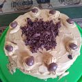 El cooksnap de Nora cuando hizo Torta Moka.