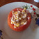 El cooksnap de Carolina Quiroga cuando hizo Tomate relleno con atún.