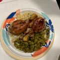 Julie Rodriguez's cooksnap of when they made low calorie teriyaki chicken drumsticks.