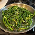 Cooksnap của An Nhiên khi họ làm theo món Ngồng tỏi xào nước tương