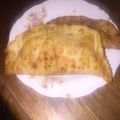El cooksnap de Giovana Catalan cuando hizo Empanada frita.