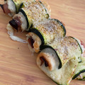 El cooksnap de Loli cuando hizo Rollitos de calabacín gratinados rellenos de jamón y queso en Airfryer Cosori.