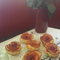 El cooksnap de Marisol cuando hizo Rosas de manzana.