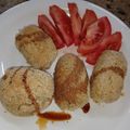 El cooksnap de Luis V cuando hizo Croquetas de arroz al horno.