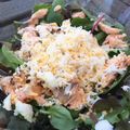 El cooksnap de Irene-Guirao cuando hizo Ensalada templada de salmón.