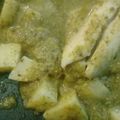 El cooksnap de Wendy Martir cuando hizo Pescado sierra en caldo verde.