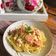 Cooksnap Cempaka Putih semasa beliau membuat Spageti carbonara versi santan.