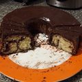 El cooksnap de Claudia Cabrio cuando hizo Bizcochuelo 1234 marmolado.
