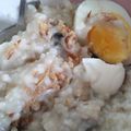 Cooksnap dari Nurul Fajriah untuk resep Bubur ayam oriental/bubur ayam ala chinese resto