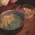 El cooksnap de Romina Gamarra cuando hizo Arroz con Brocoli.