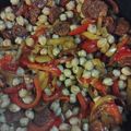 Cooksnap de Jl P sur la recette Poêlée de poivrons aux pois chiches et chorizo
