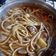 El cooksnap de Patricia Garrido cuando hizo Guiso de carne y fideos coditos.