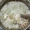 Zeba khan का कुकस्नैप जब उन्होंने खीरा का रायता (kheera ka raita recipe in Hindi) बनाया था।