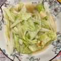 黑暗料理進化中 的 炒奶油高麗菜 cooksnap