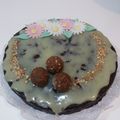 El cooksnap de Martha cuando hizo Tarta Sacher.
