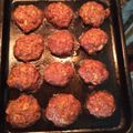 El cooksnap de ema aviles cuando hizo Albóndigas de carne molida.