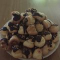 El cooksnap de María José Bertea cuando hizo Profiteroles con crema pastelera.