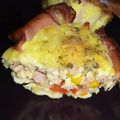 Tankó Mónika Cooksnap-ja, amikor elkészítette a(z) Omlett muffin receptet.