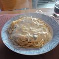 El cooksnap de Betsabé Irene Valor Cásseres cuando hizo Salsa para pasta de puerro y verdeo.