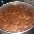 El cooksnap de Adriana Tonossi cuando hizo Torta 2-2-2-2 de naranja y manzana.