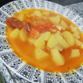 El cooksnap de Itziar cuando hizo Patatas a la riojana.