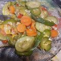 El cooksnap de Jaqui Rodriguez cuando hizo Salteado de verduras.