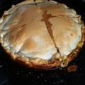 El cooksnap de Analia Arguello cuando hizo Tarta de atún y acelga.