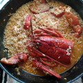 El cooksnap de Evitronia cuando hizo Arroz de Bogavante.