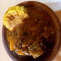 El cooksnap de Lorena Payeras cuando hizo Lentejas a la española.