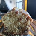 El cooksnap de lorena cuando hizo Budín inglés con pasas de uva y maní.