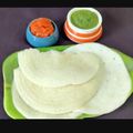 Priya Mulchandani का कुकस्नैप जब उन्होंने सेट स्पंज दोसा और साभंर (Set sponge dosa aur sambhar recipe in hindi) बनाया था।