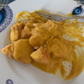 El cooksnap de Laura cuando hizo Pavo en salsa de manzana y curry.