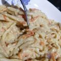 صورة من الطيبات🍽، شاركها بعد تجربة وصفة سباجيتي بالصوص الابيض والخضروات
