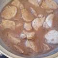 El cooksnap de Lidia Hernandez cuando hizo Solomillo de cerdo con vino tinto y nueces.